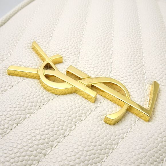 Saint Laurent SAINT LAURENT PARIS Lou Mini Bag 612579 Crossbody Shoulder Calf... - Picture 4 of 9